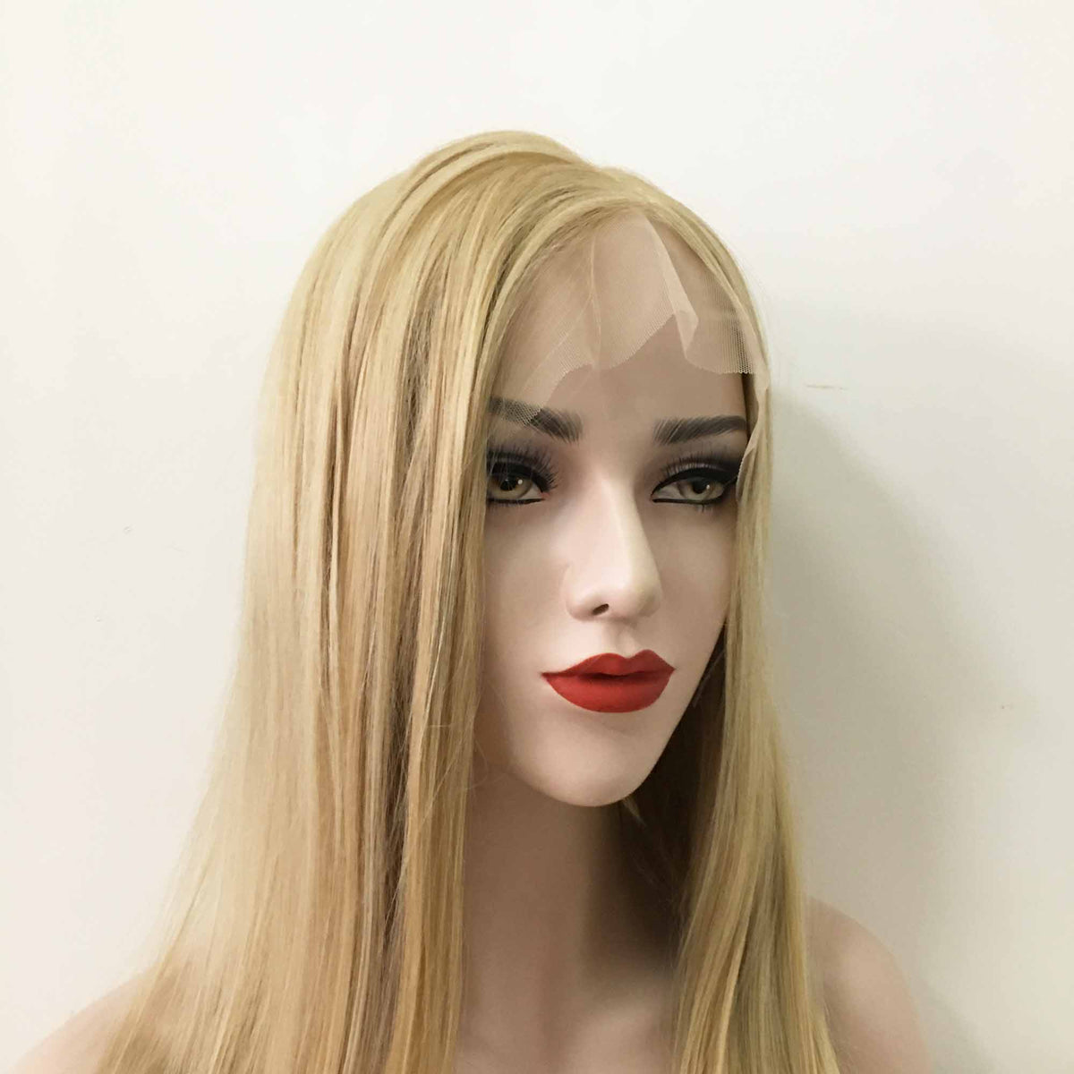 Blonde l part wig sale