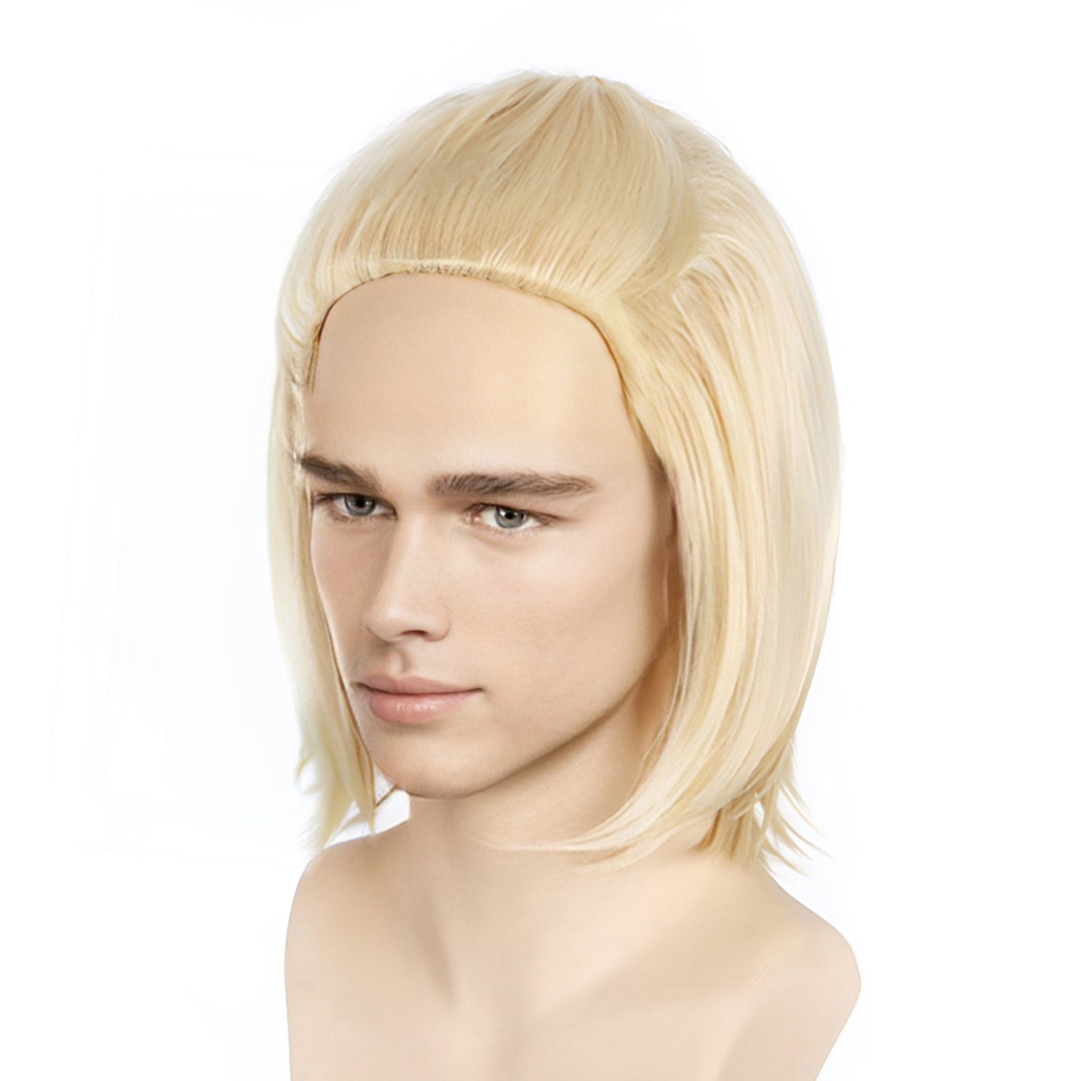 Blonde male cosplay clearance wig