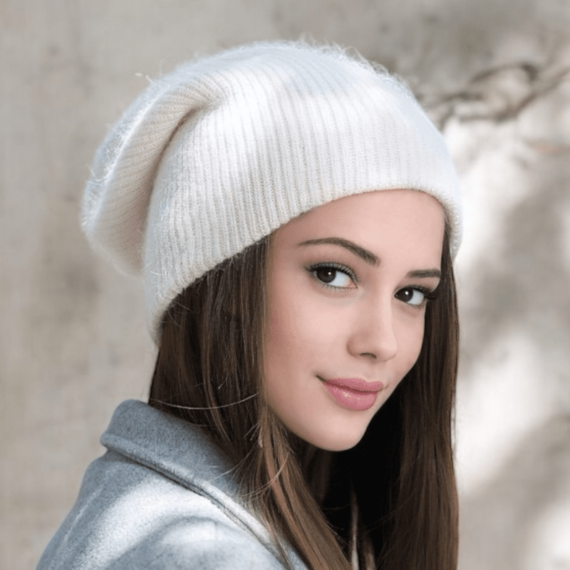 nevermindyrhead Women’s Chunky Knit Beanie Soft & Stretchy Warm Hat for Autumn Winter