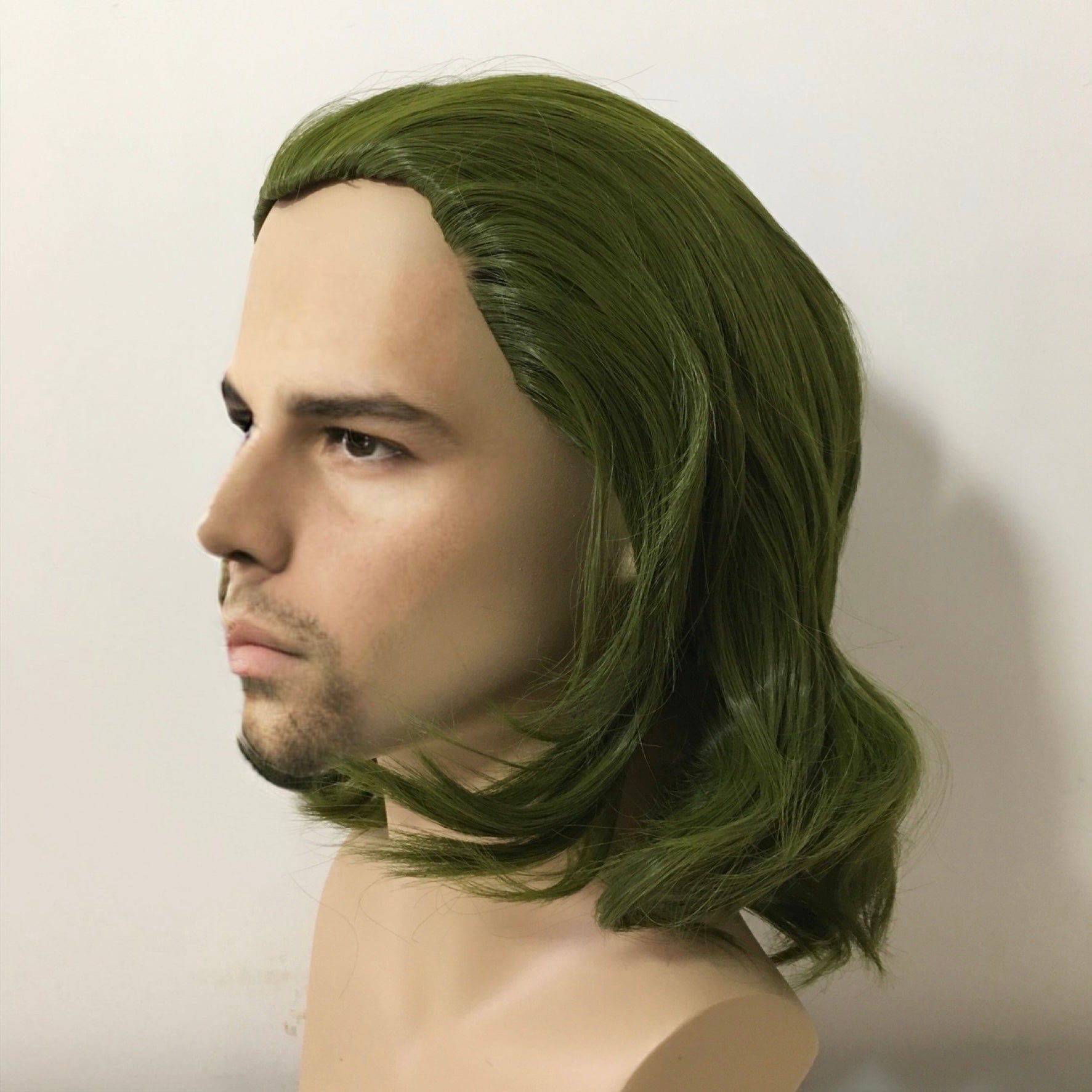 Green wig outlet man