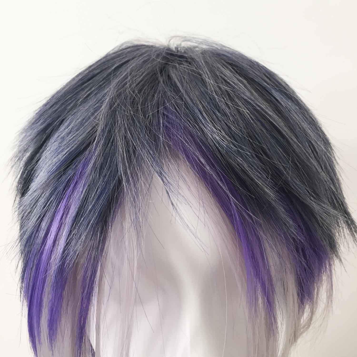 Mens 2024 purple wig