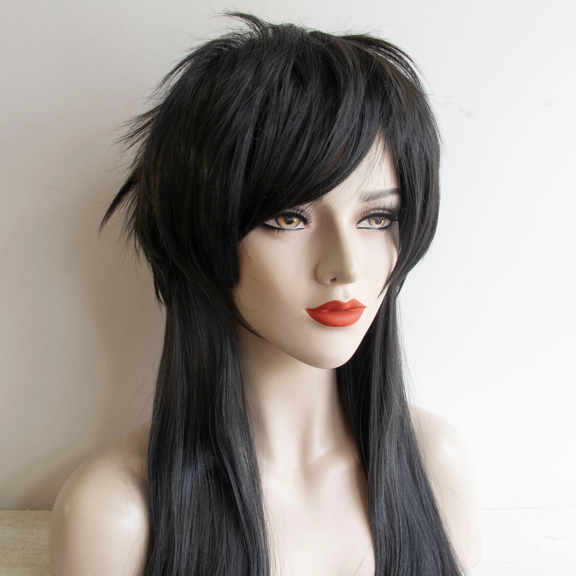 Black lady hotsell cosplay wig