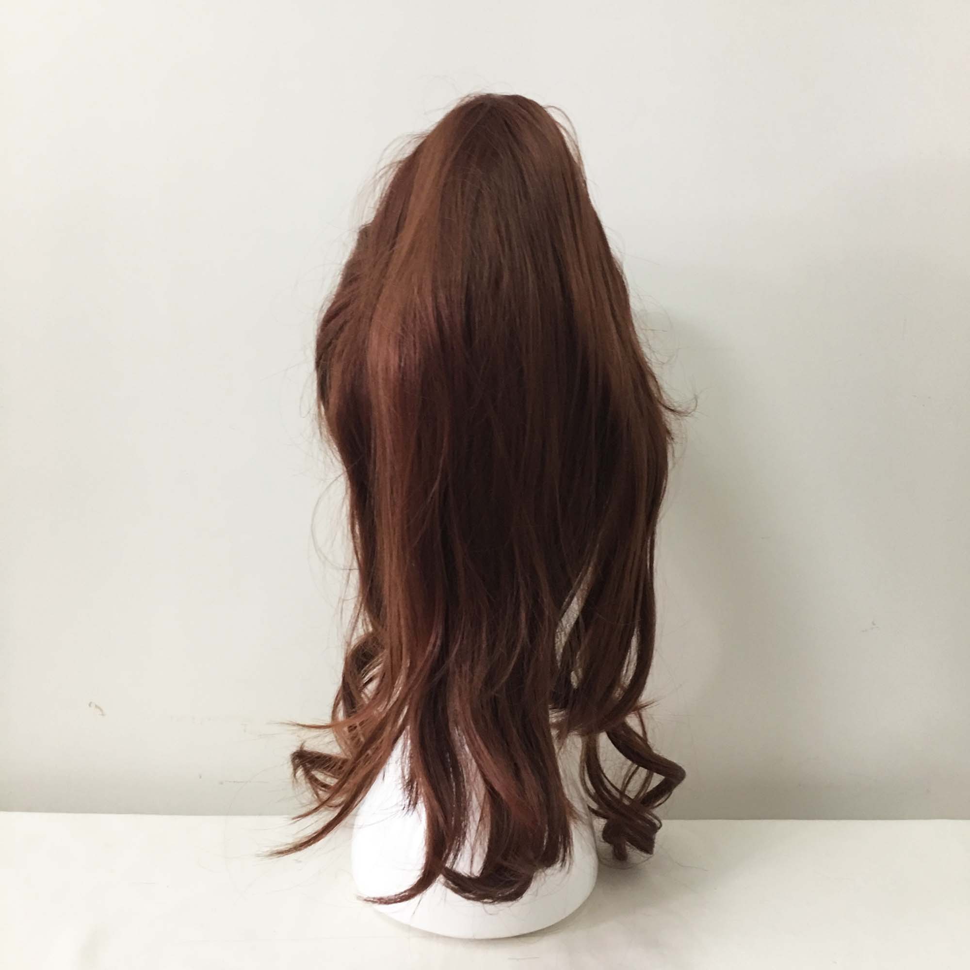 Dark brown clearance wig cosplay